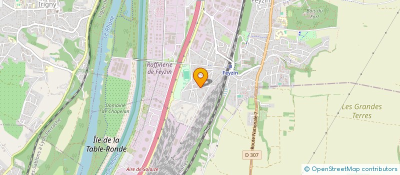 localisation de l'entreprise MONSIEUR CAMILLE BAILLY  FEYZIN