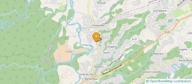 localisation de l'entreprise MONSIEUR CAMILLE BALADINE  SAINTE-ANNE