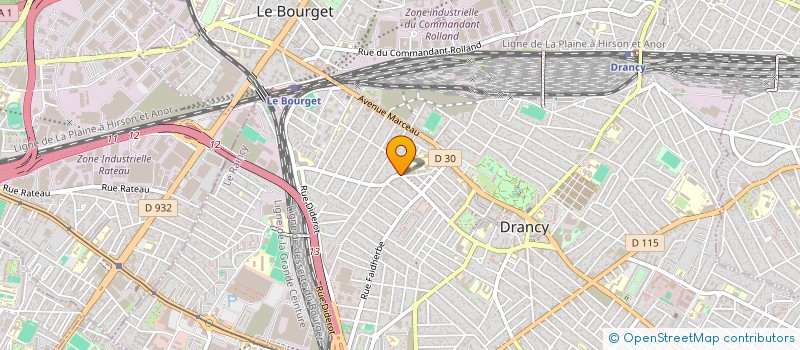 localisation de l'entreprise MONSIEUR CAMILLE BATIER à DRANCY