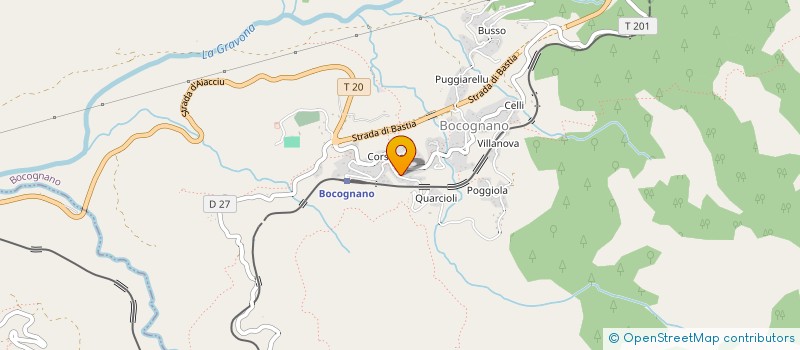 localisation de l'entreprise MONSIEUR CAMILLE BATTINI à BOCOGNANO