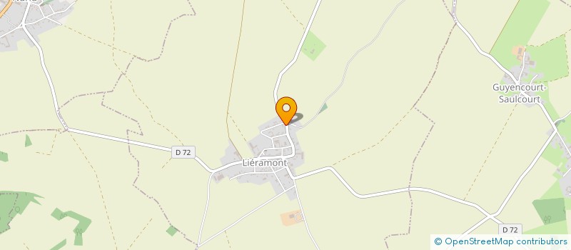 localisation de l'entreprise MONSIEUR CAMILLE BAUCHART  LIERAMONT