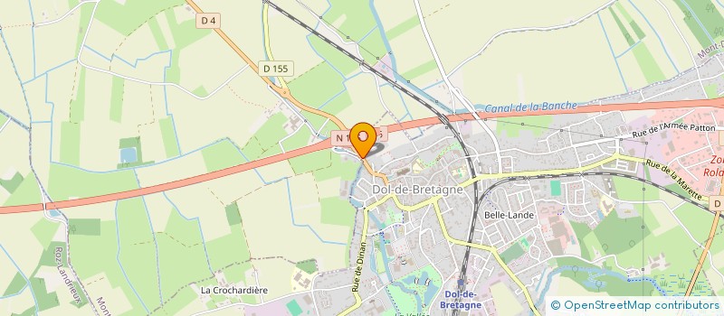 localisation de l'entreprise MONSIEUR CAMILLE BEDOUX  DOL-DE-BRETAGNE