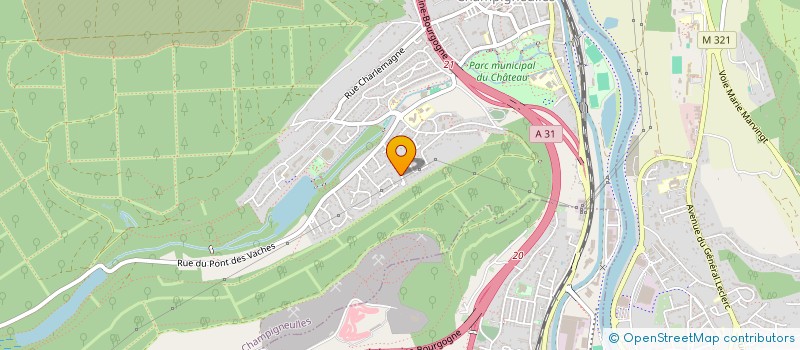 localisation de l'entreprise MONSIEUR CAMILLE BETIS  CHAMPIGNEULLES