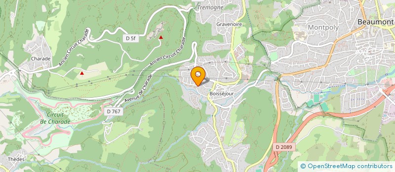 localisation de l'entreprise MONSIEUR CAMILLE BOISSY  CLERMONT-FERRAND