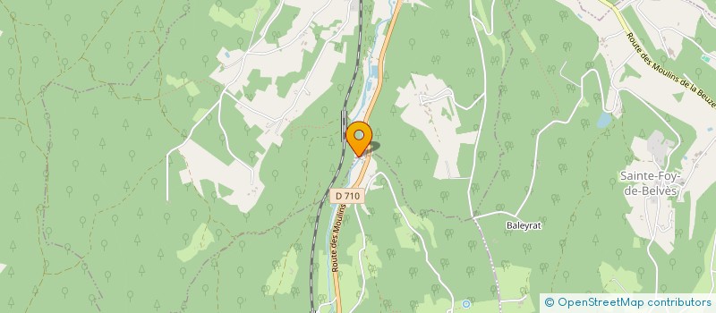 localisation de l'entreprise MONSIEUR CAMILLE BONNOT  LARZAC