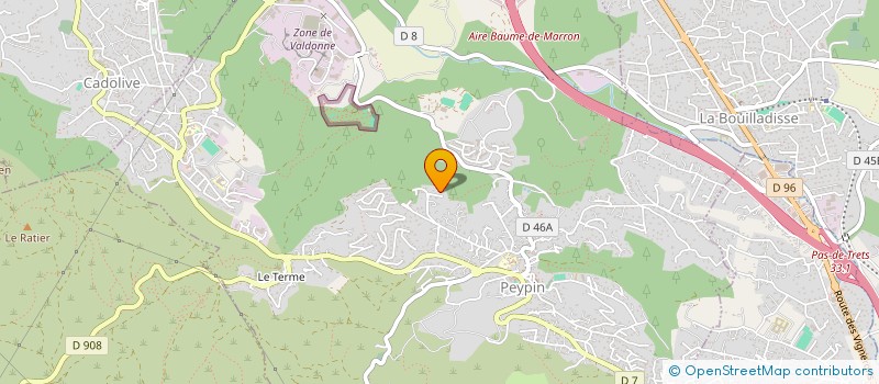 localisation de l'entreprise MONSIEUR CAMILLE BORTOLOTTI à PEYPIN