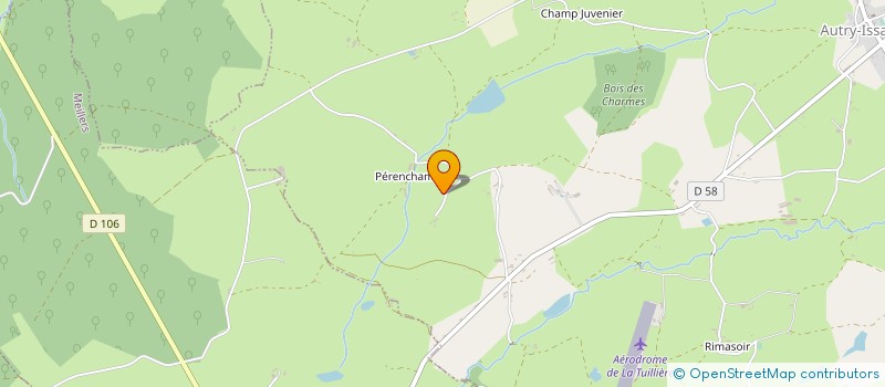 localisation de l'entreprise MONSIEUR CAMILLE BOUC  AUTRY-ISSARDS