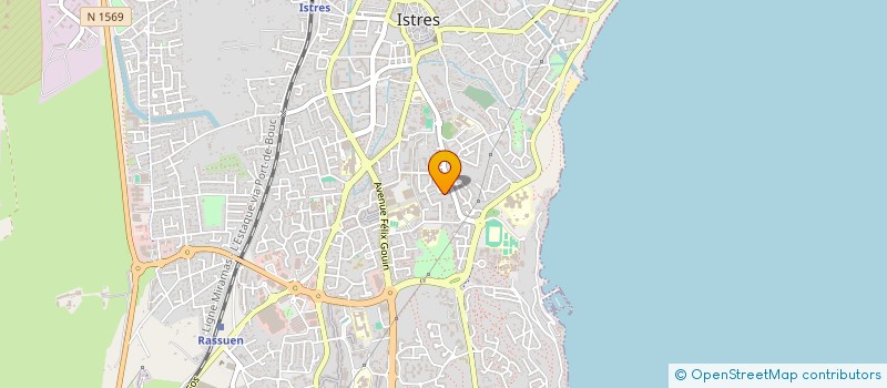 localisation de l'entreprise MONSIEUR CAMILLE BOULARD à ISTRES