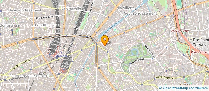 localisation de l'entreprise MONSIEUR CAMILLE BOUT  PARIS