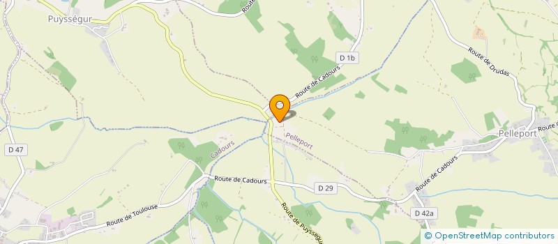 localisation de l'entreprise MONSIEUR CAMILLE BRAOS  LE GRES