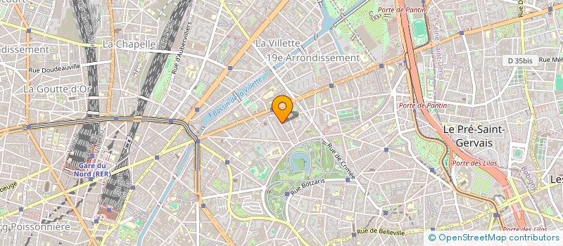 localisation de l'entreprise MONSIEUR CAMILLE BREAU  PARIS