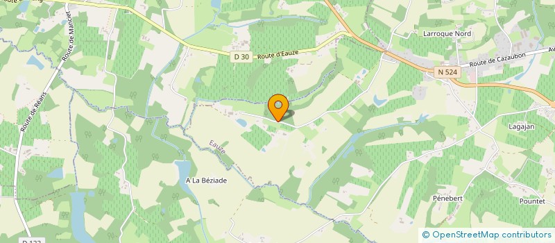 localisation de l'entreprise MONSIEUR CAMILLE BROSSARD  EAUZE