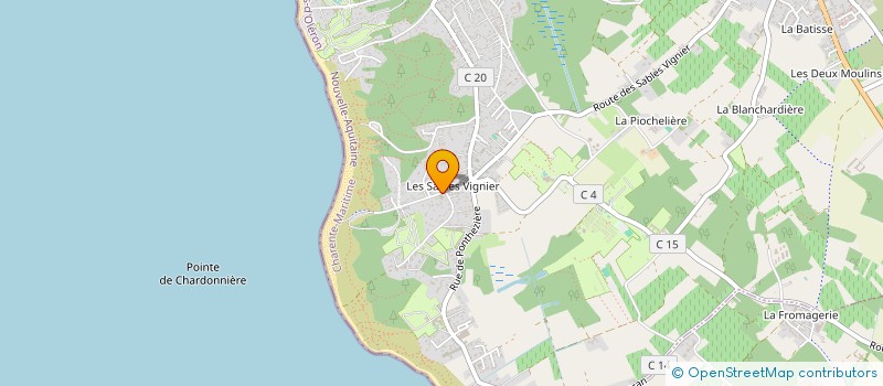 localisation de l'entreprise MONSIEUR CAMILLE BRUNET à SAINT GEORGES D'OLERON