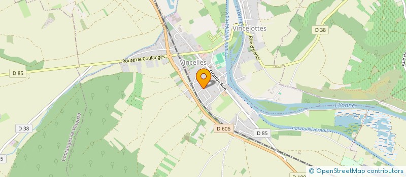 localisation de l'entreprise MONSIEUR CAMILLE CACHAT  VINCELLES