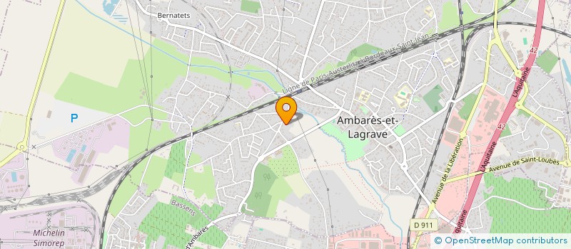 localisation de l'entreprise MONSIEUR CAMILLE CALLERROT à AMBARES-ET-LAGRAVE