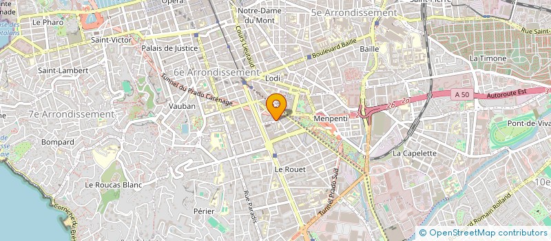 localisation de l'entreprise MONSIEUR CAMILLE CALTOT à MARSEILLE
