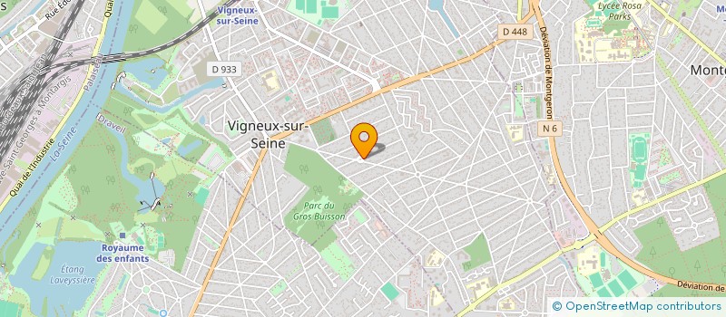 localisation de l'entreprise MONSIEUR CAMILLE CAMBIUM  VIGNEUX-SUR-SEINE