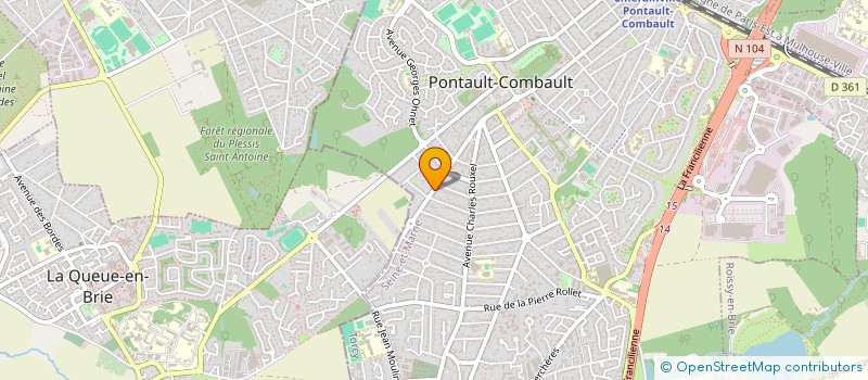 localisation de l'entreprise MONSIEUR CAMILLE CAMILLE JORGE à PONTAULT-COMBAULT