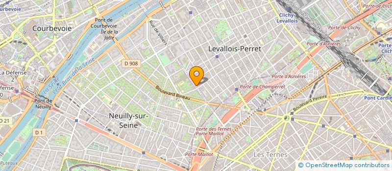 localisation de l'entreprise MONSIEUR CAMILLE CHAOUI à LEVALLOIS-PERRET