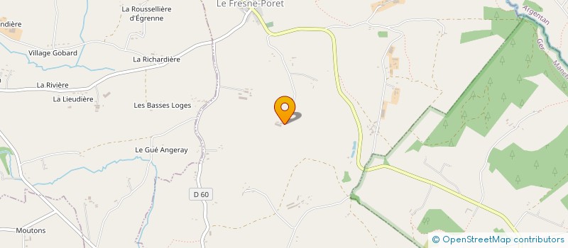 localisation de l'entreprise MONSIEUR CAMILLE CHARUEL à LE FRESNE-PORET