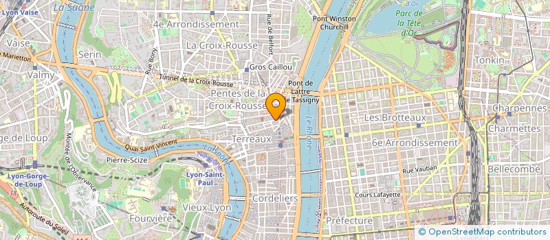 localisation de l'entreprise MONSIEUR CAMILLE CHAVENT à LYON