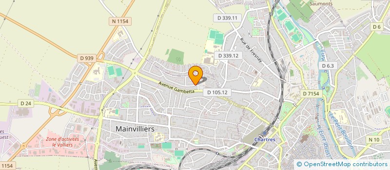 localisation de l'entreprise MONSIEUR CAMILLE CHOBRIAT à MAINVILLIERS