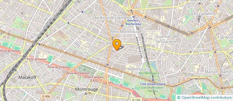 localisation de l'entreprise MONSIEUR CAMILLE CHRIST  PARIS