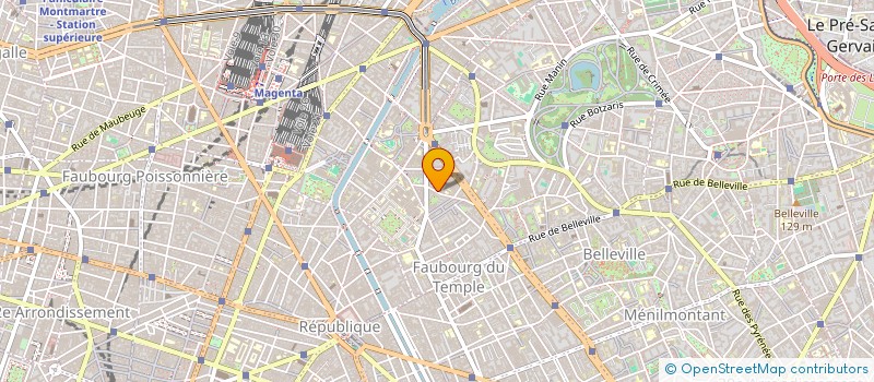 localisation de l'entreprise MONSIEUR CAMILLE CLAIR  PARIS