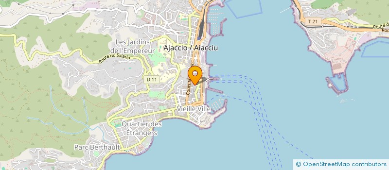 localisation de l'entreprise MONSIEUR CAMILLE COCCO à AJACCIO