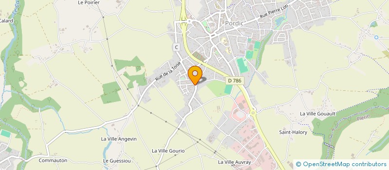 localisation de l'entreprise MONSIEUR CAMILLE COUALAN  PORDIC