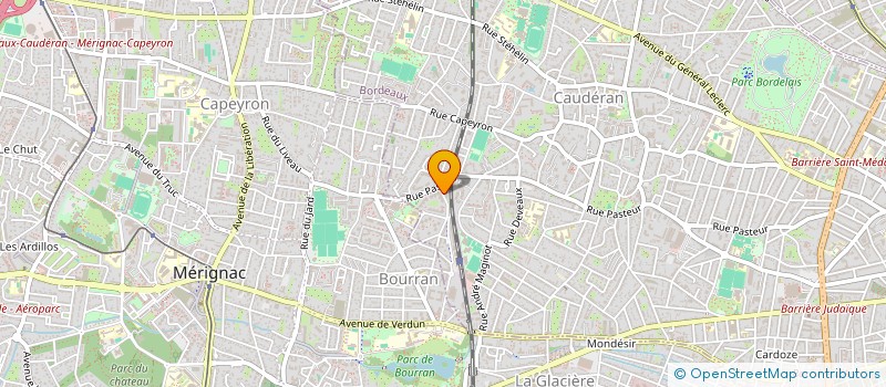 localisation de l'entreprise MONSIEUR CAMILLE COUILLANDRE  BORDEAUX