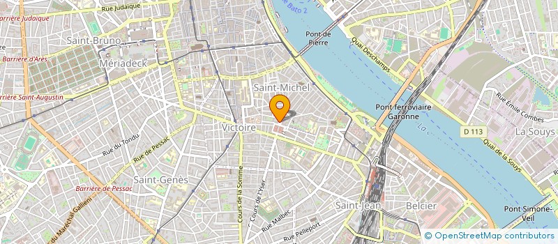 localisation de l'entreprise MONSIEUR CAMILLE COUSTES  BORDEAUX