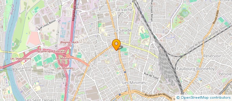 localisation de l'entreprise MONSIEUR CAMILLE DELARUE à TOULOUSE