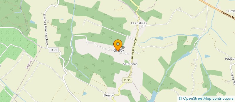 localisation de l'entreprise MONSIEUR CAMILLE DELGADO  VILLEBRUMIER