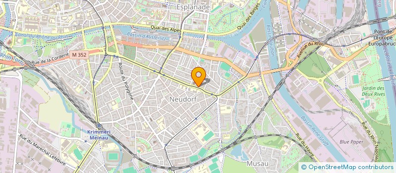 localisation de l'entreprise MONSIEUR CAMILLE DELLA GIUSTINA à STRASBOURG