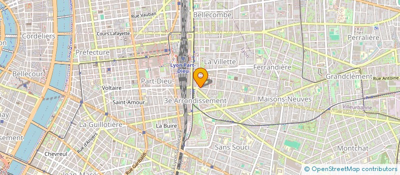 localisation de l'entreprise MONSIEUR CAMILLE DENONFOUX  LYON