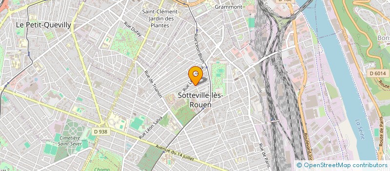 localisation de l'entreprise MONSIEUR CAMILLE DESCHERES  SOTTEVILLE-LES-ROUEN