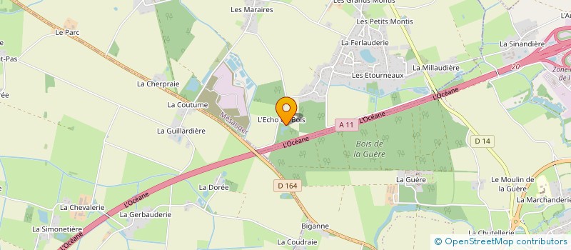 localisation de l'entreprise MONSIEUR CAMILLE DORE à MESANGER