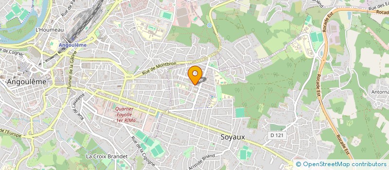 localisation de l'entreprise MONSIEUR CAMILLE DOUCET  SOYAUX