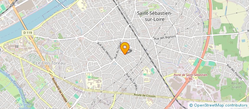 localisation de l'entreprise MONSIEUR CAMILLE DROUIN  LA CHATAIGNERAIE