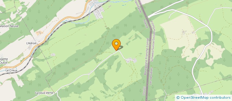 localisation de l'entreprise MONSIEUR CAMILLE DROZ-BARTHOLET  LA CLUSE-ET-MIJOUX