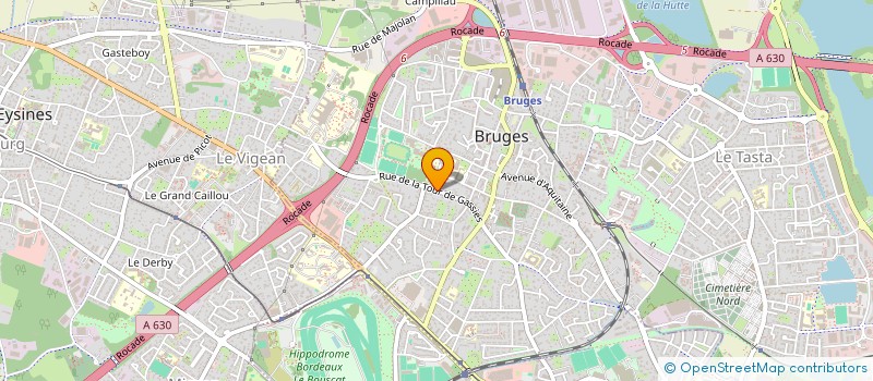 localisation de l'entreprise MONSIEUR CAMILLE DUPONT à BRUGES