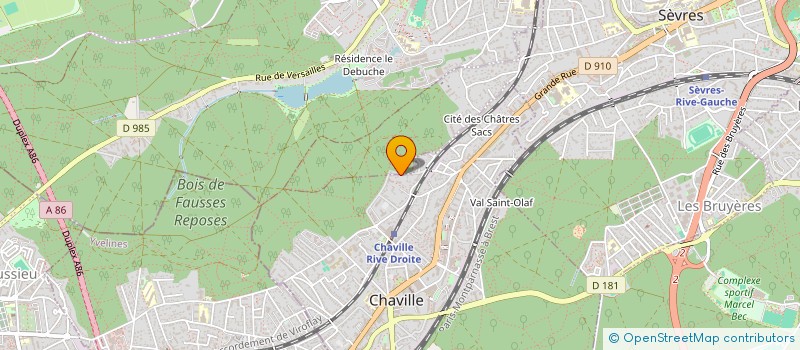 localisation de l'entreprise MONSIEUR CAMILLE ELDIN à CHAVILLE