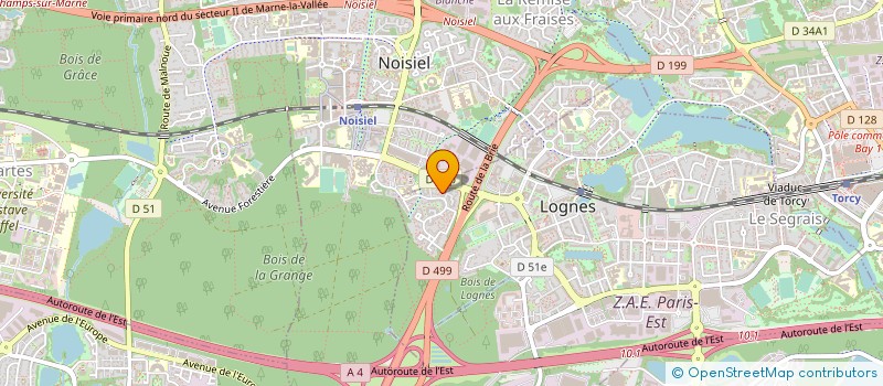 localisation de l'entreprise MONSIEUR CAMILLE ENJOUBAULT à LOGNES