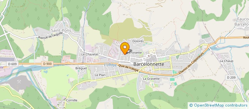 localisation de l'entreprise MONSIEUR CAMILLE FABRE à BARCELONNETTE