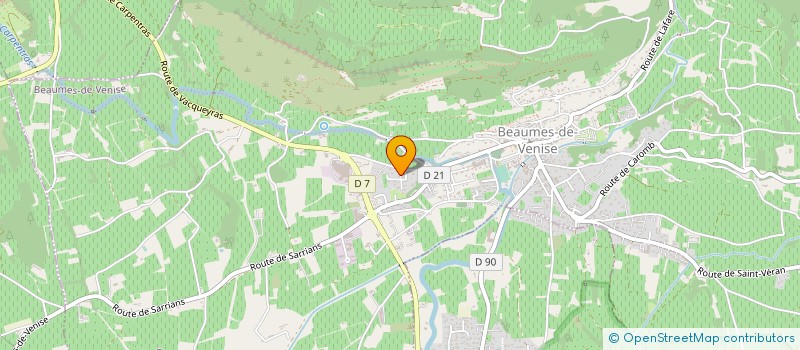 localisation de l'entreprise MONSIEUR CAMILLE FARE  BEAUMES-DE-VENISE