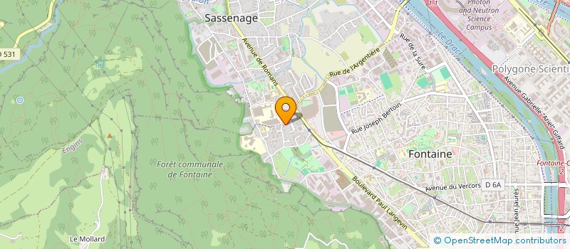 localisation de l'entreprise MONSIEUR CAMILLE FEDELE  FONTAINE