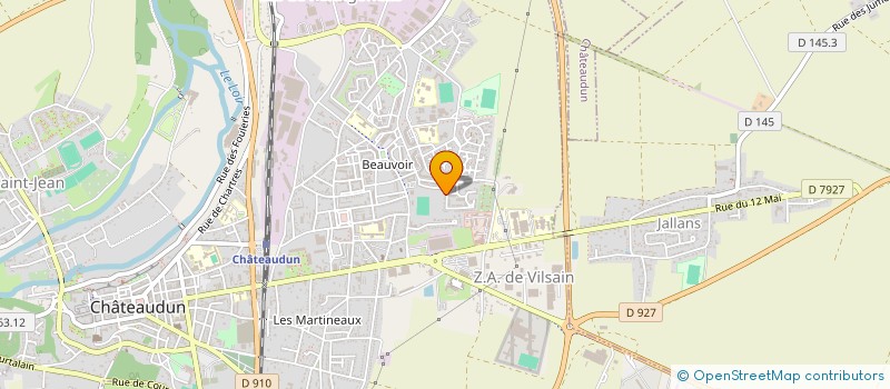 localisation de l'entreprise MONSIEUR CAMILLE FONTAINE à CHATEAUDUN
