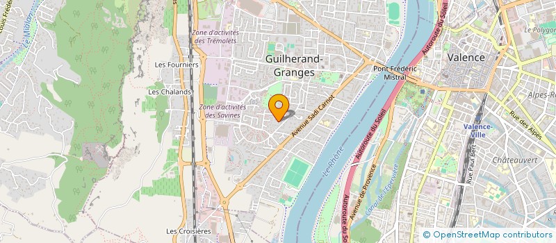 localisation de l'entreprise MONSIEUR CAMILLE FONTAINE-VIVE-CURTAZ  GUILHERAND-GRANGES