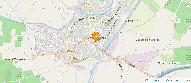 localisation de l'entreprise MONSIEUR CAMILLE FRANCHI  SAINT-GILLES